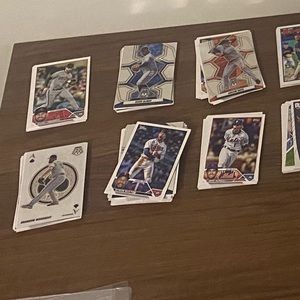 All MLB teams card lot(5-10 cards) each. Over 100 total.